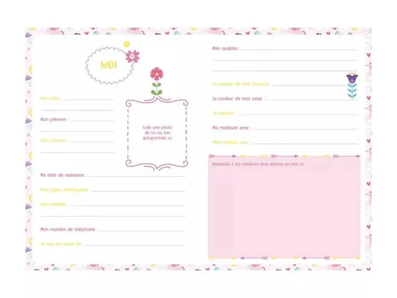 Mon carnet secret licorne - Auzou - Image 4