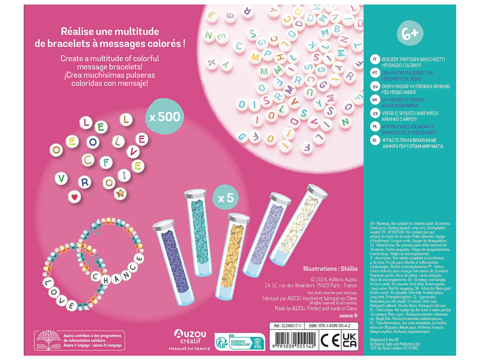Mon coffret d’artiste – Mes bracelets à messages - Image 4