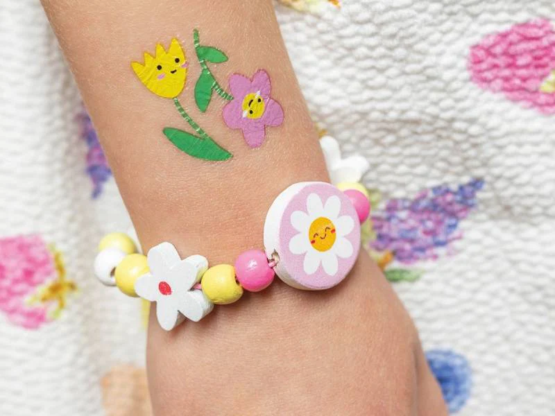 Mon kit bijou enfant - Bracelet fleurs - Image 3