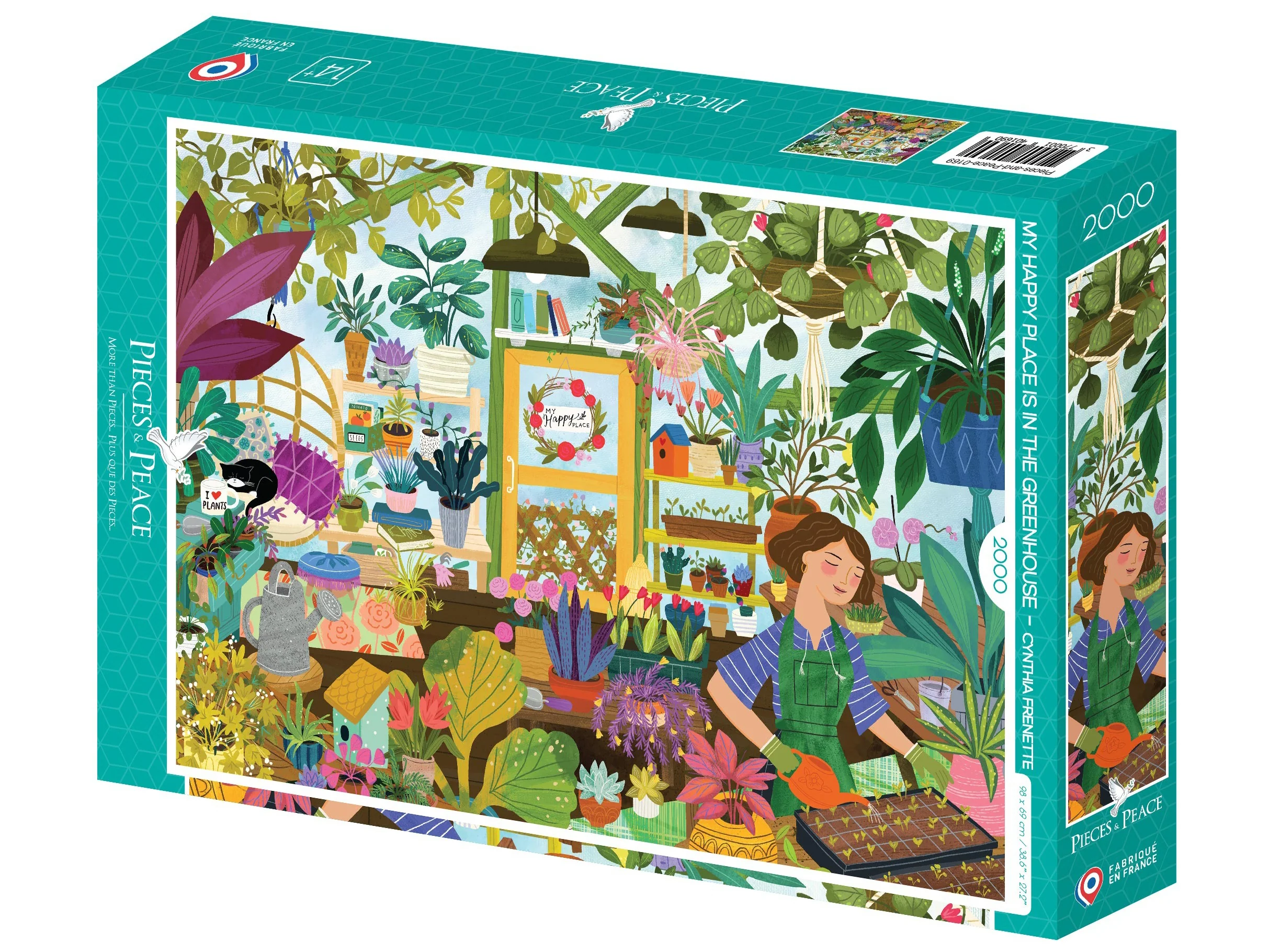 Puzzle La Serre 2000 pièces – Pieces & Peace
