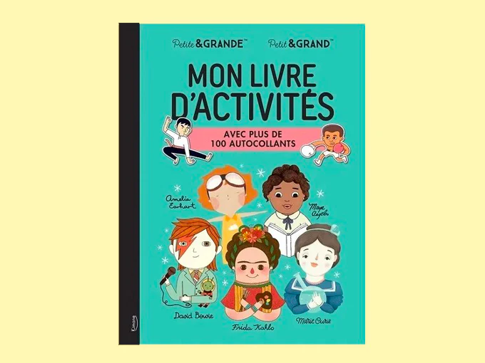 Mon livre d'activités avec 100 autocollants - Petites & Grandes - Kimane - Image 2