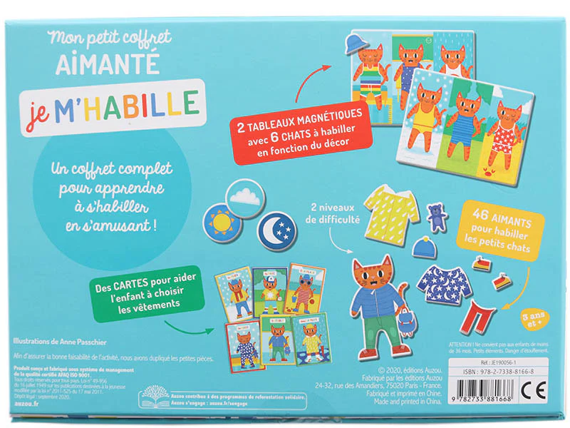 Mon petit coffret aimanté - Je m'habille - Image 3