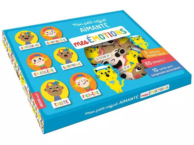 Mon petit coffret aimanté - Mes émotions