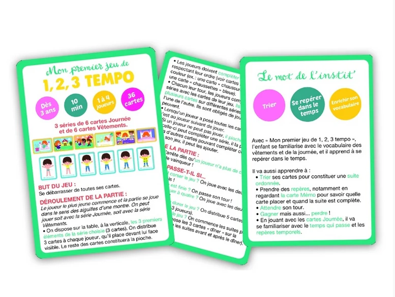 Mon Premier Jeu De 1, 2, 3 Tempo - Se Reperer Dans Le Temps - Image 2