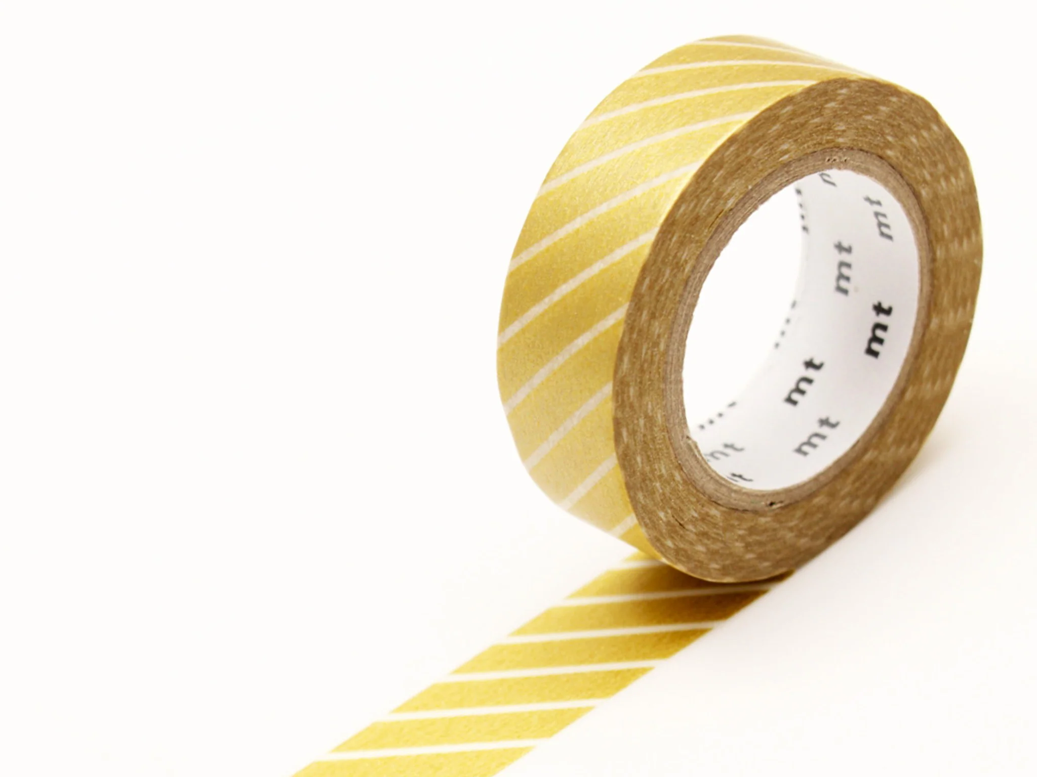 Masking tape washi motif - Rayures fines dorées