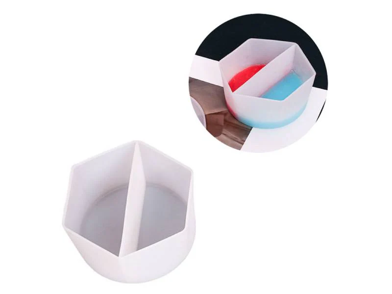 Moule en silicone - 2 compartiments pour effet marbré - Image 3