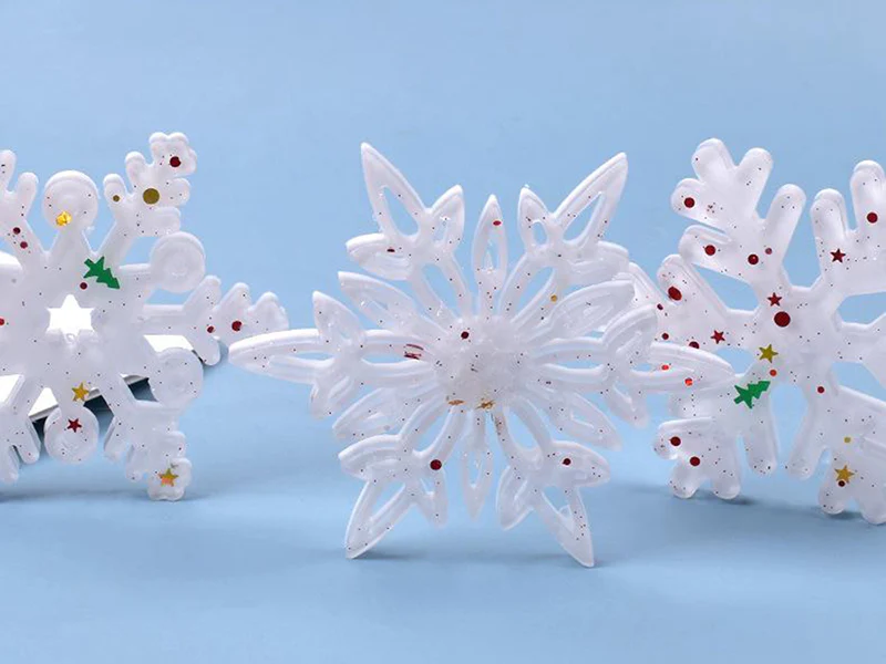 Moule en silicone - 3 flocons de neige - Image 2