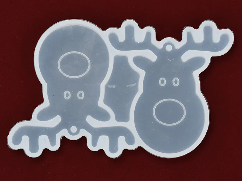 Moule en silicone - Duo de rennes - Image 3