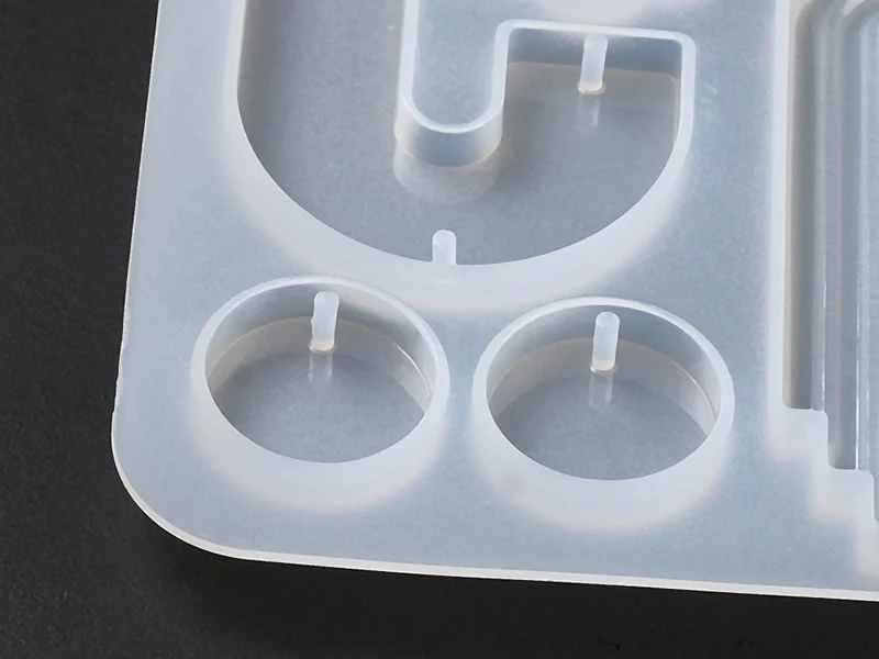 Moule en silicone - Formes géométriques abstraites pour boucles d'oreilles - Image 2