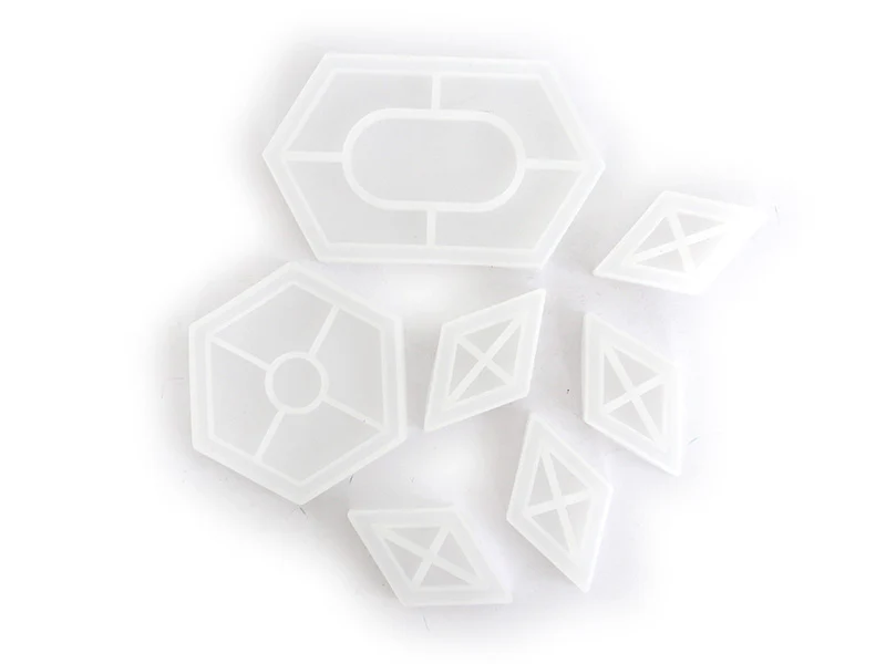 Lot de 7 moules en silicone - coupelles - Image 2