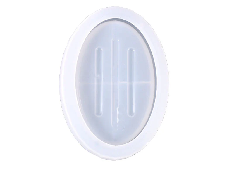 Moule en silicone ovale - Support pour savons