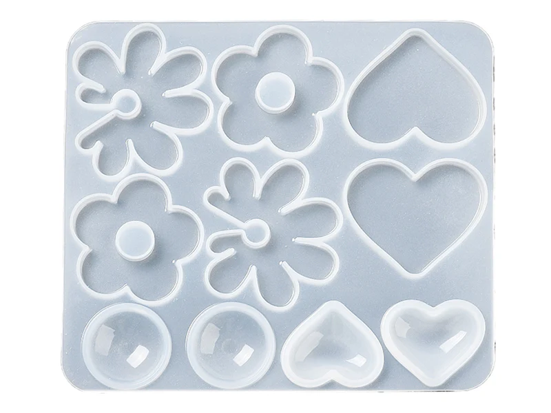 Moule en silicone pour bijoux - Forme fleurs