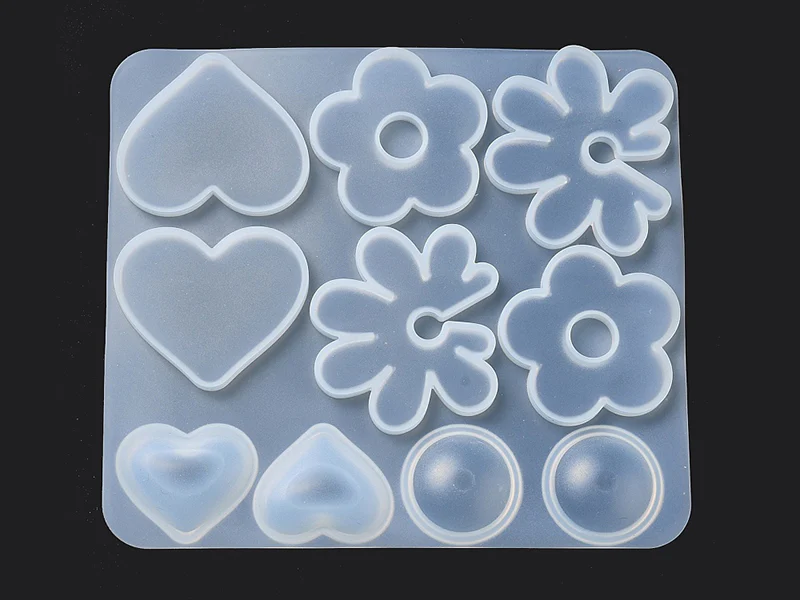 Moule en silicone pour bijoux - Forme fleurs - Image 4