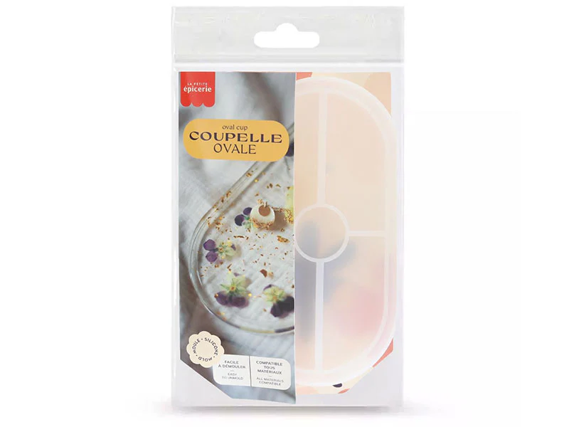 Moule Silicone - Coupelle Ovale