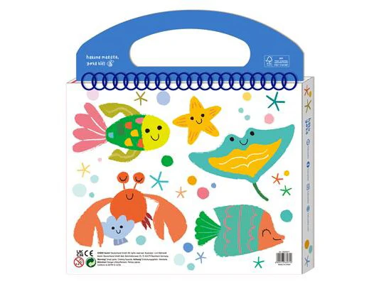 Kit de coloriage Animaux marins - Haku Yoka - Image 3