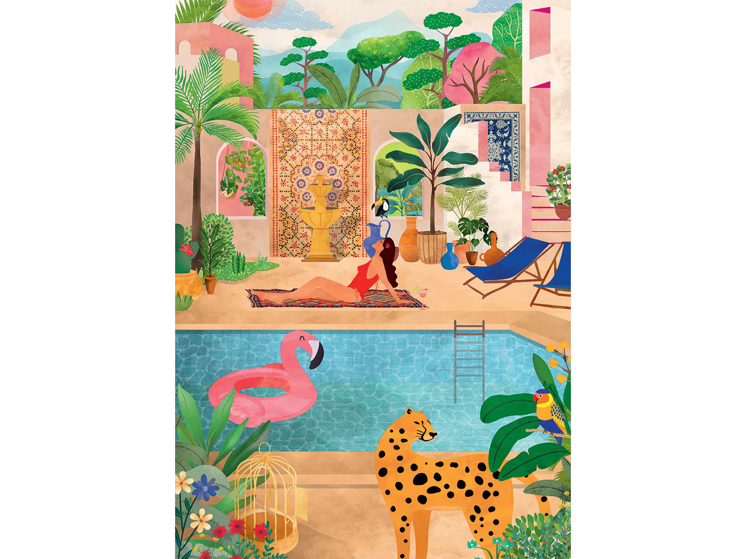 Puzzle Paradis d’Été 500 pièces – Pieces & Peace - Image 3