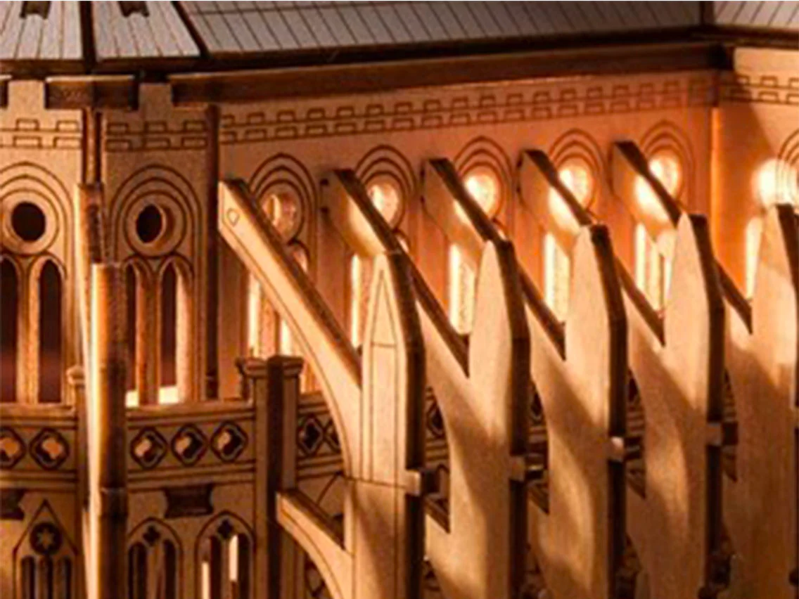 Maquette Paris Cathedral Miniature DIY - Robotime - Image 6