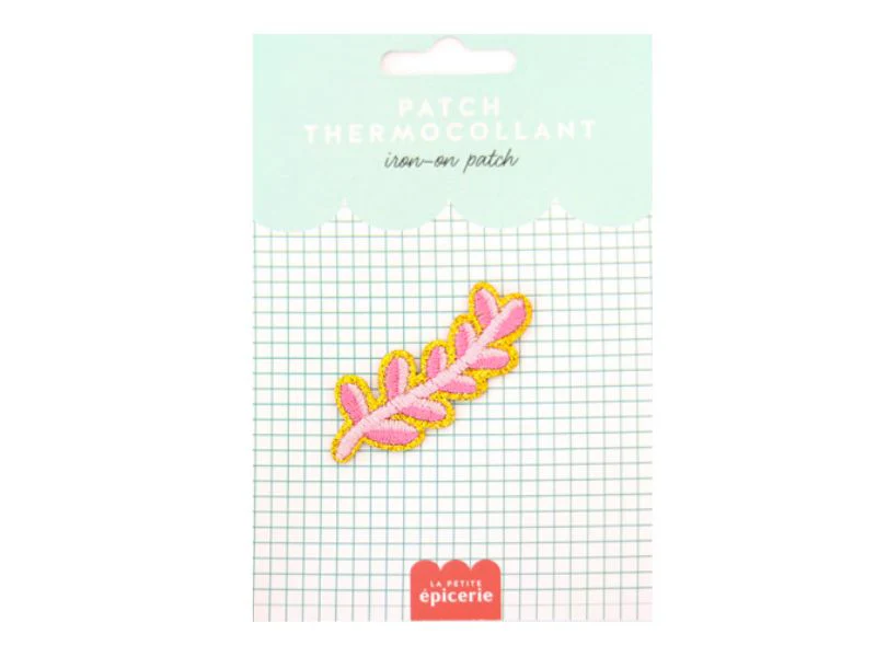 Patch thermocollant - Rameau rose