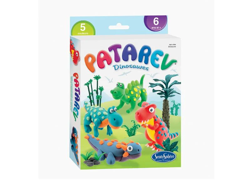 Pâte à modeler Patarev - Dinosaures