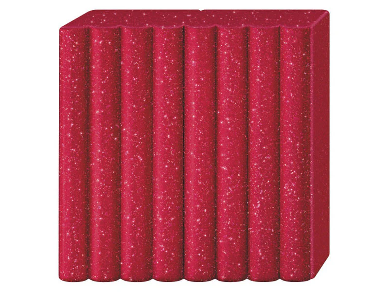 Pâte Fimo EFFECT galaxy Pailletée Rouge 202 - Image 2