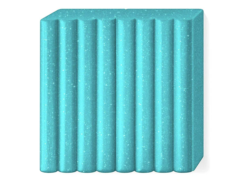 Pâte Fimo EFFECT galaxy Pailletée Turquoise 392 - Image 2