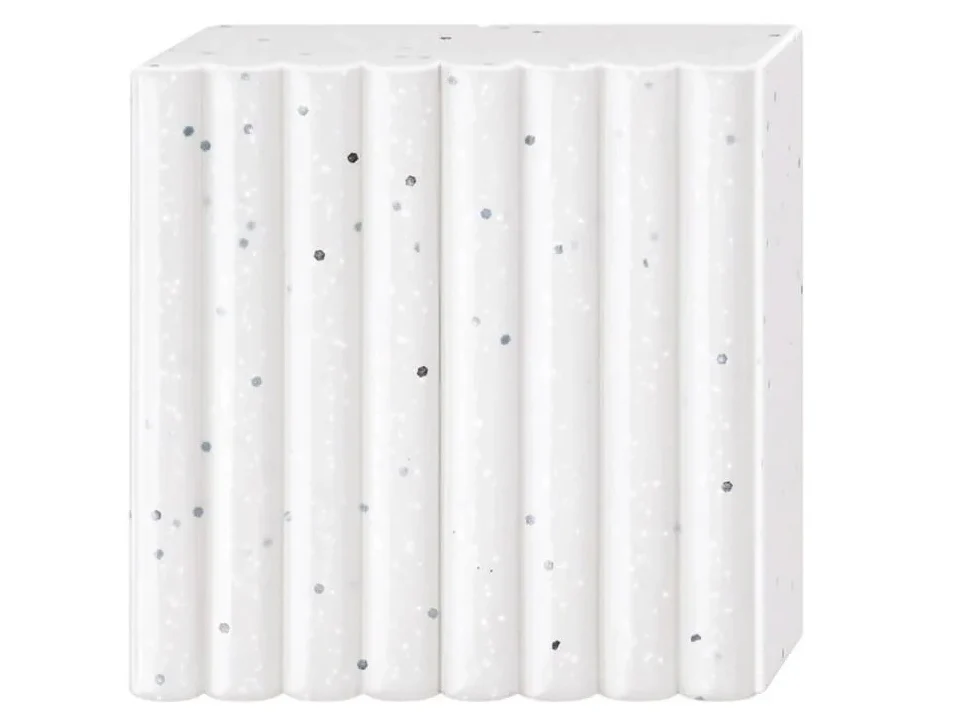Pâte Fimo Effect pierre granite blanche 57g - Image 2