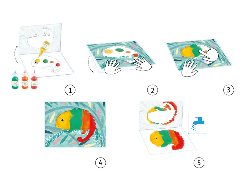Peinture propre pour les tout-petits - Petite barbouille - Image 4