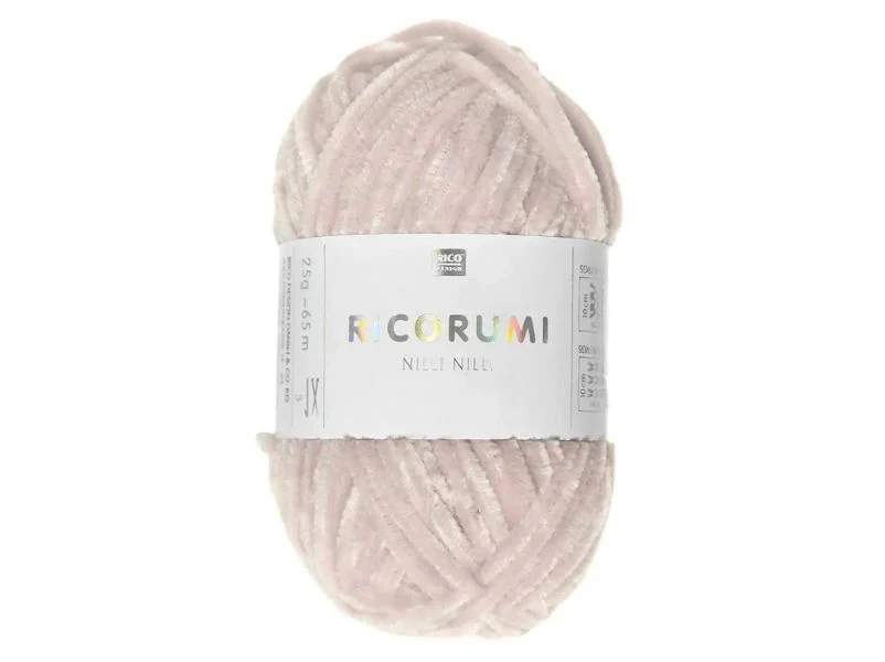 Pelote Nilli Nilli Ricorumi 25g - Rose Poudre 005
