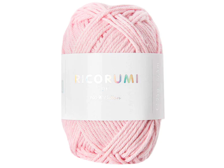 Pelote Ricorumi coton DK - Rose (11)