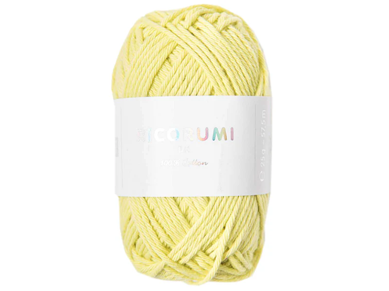 Pelote Ricorumi coton DK - Vert clair (46)