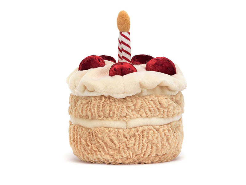 Peluche "Amuseable" Gâteau d'anniversaire - 16 cm - Jellycat - Image 4