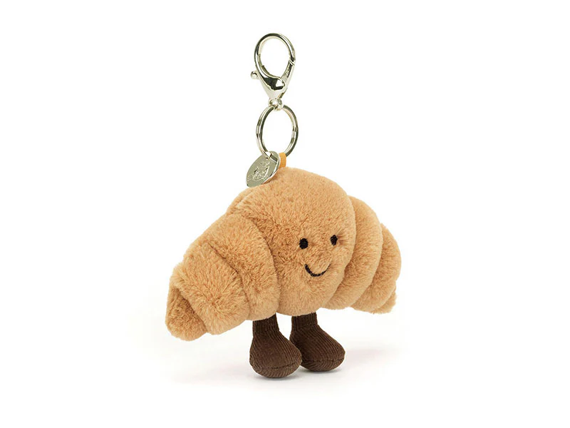 Peluche porte-clé Croissant - 10 cm - Jellycat