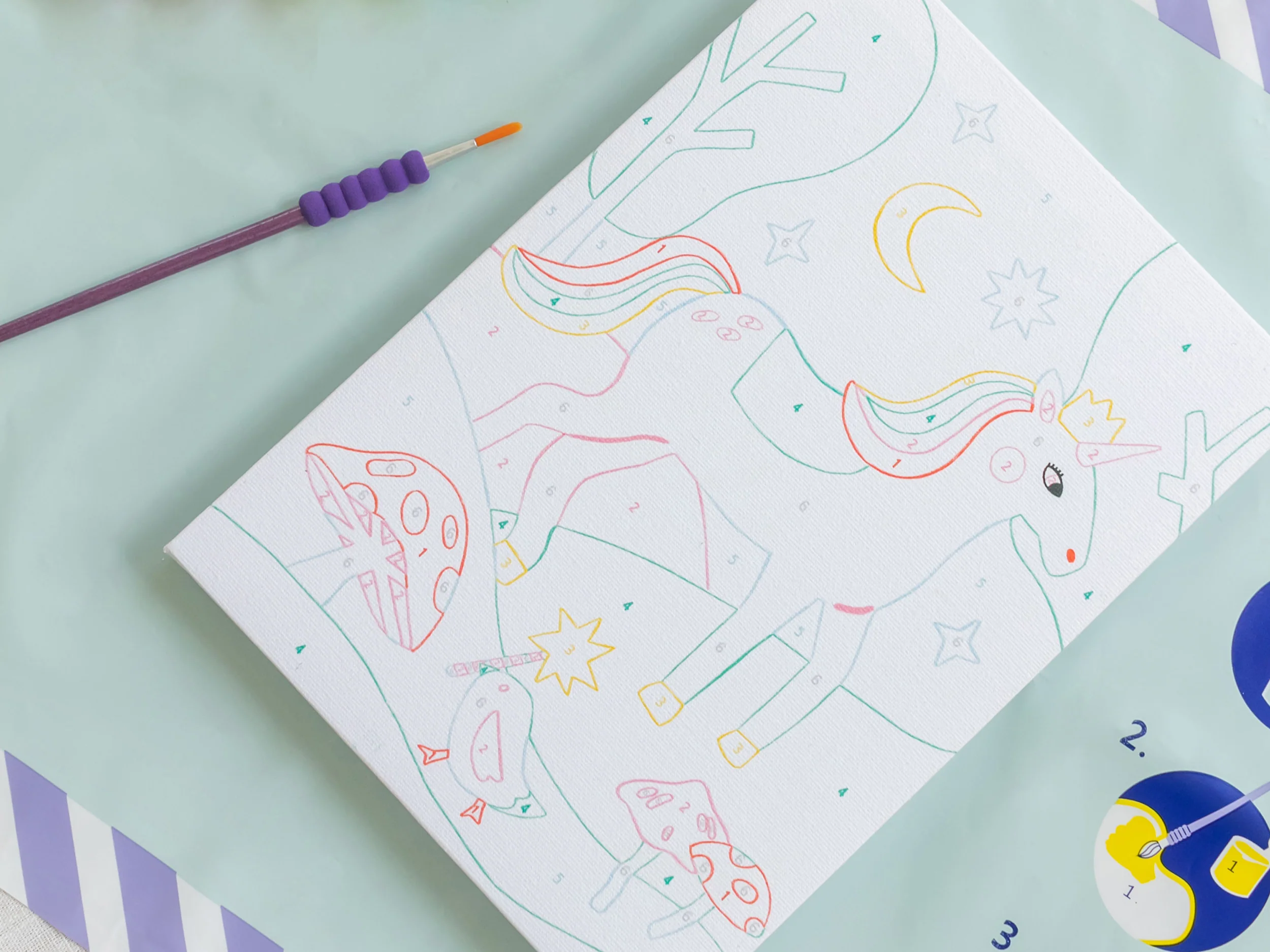 Petit Pinceau Kids - Licorne et Piou - Image 4