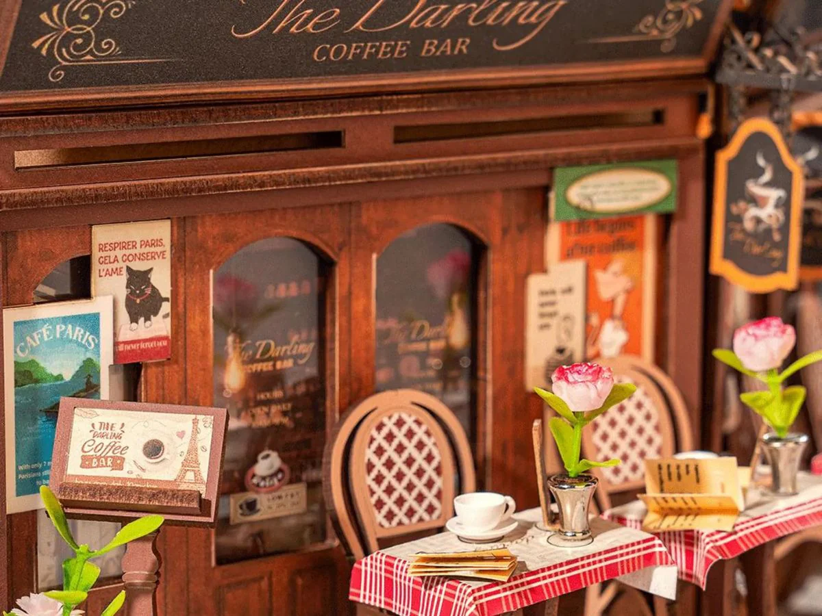 Book Nook - Pièce miniature Arcade Dating maquette - Rolife - Image 3