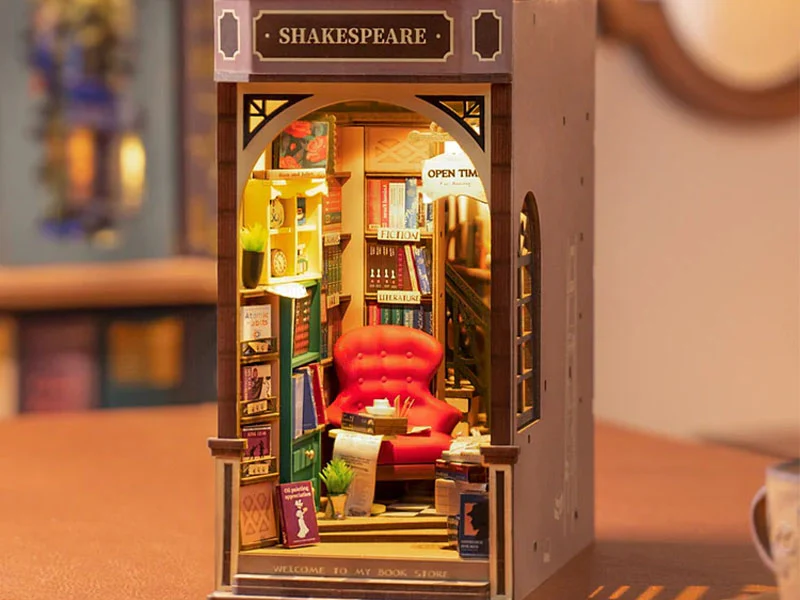 Book Nook - Pièce miniature - Bookstore - Image 8