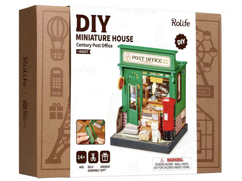 Pièce miniature Century Post Office DIY - Rolife - Image 3