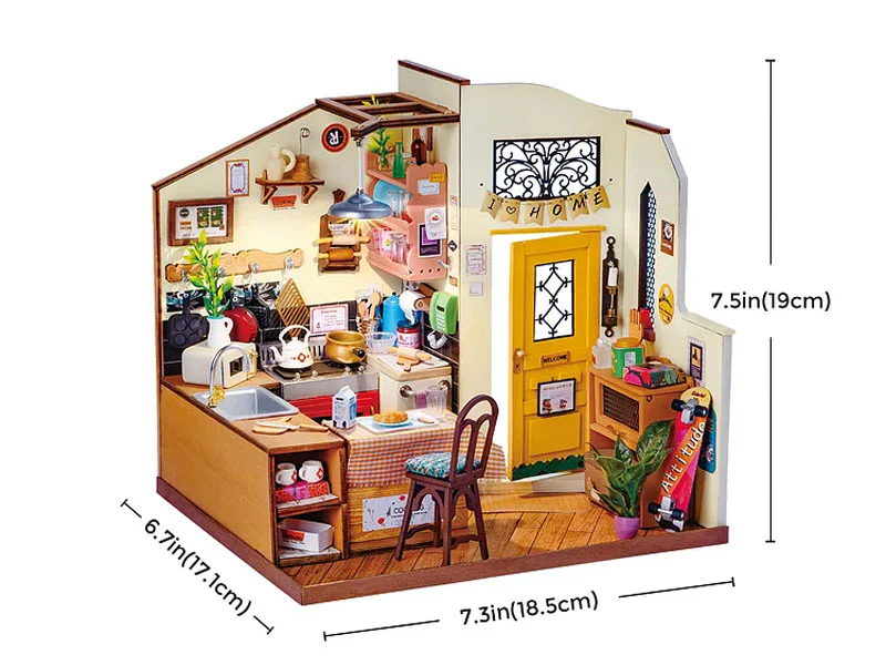 Pièce miniature - Cuisine cosy - Image 6