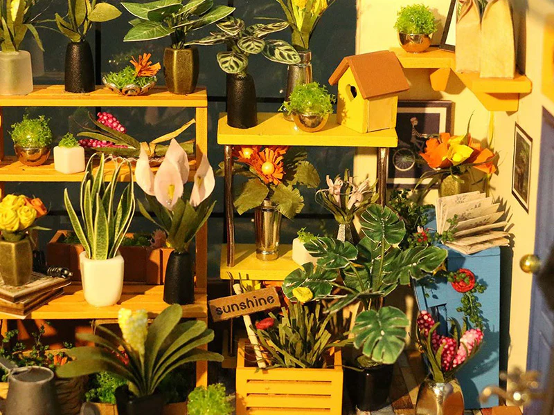 Pièce miniature - Maison de fleurs de Cathy - Image 3