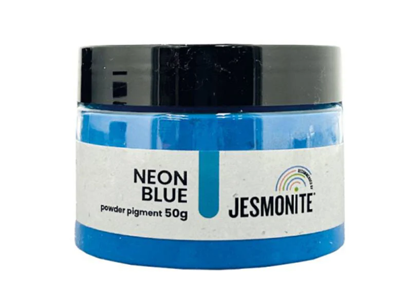 Pigment fluo bleu en poudre pour Jesmonite - 50 gr