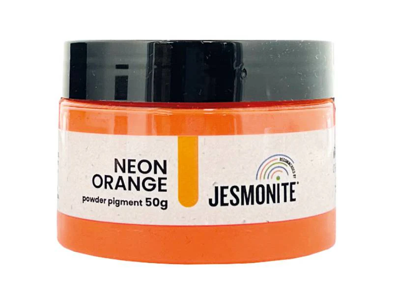 Pigment fluo orange en poudre pour Jesmonite - 50 gr
