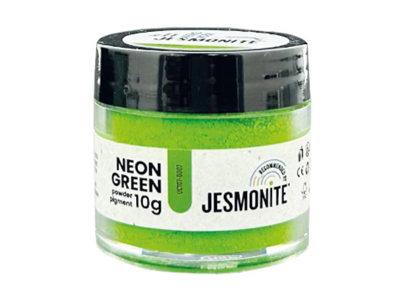 Pigment fluo vert en poudre pour Jesmonite - 10 gr