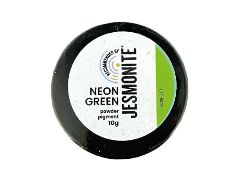 Pigment fluo vert en poudre pour Jesmonite - 50 gr - Image 4