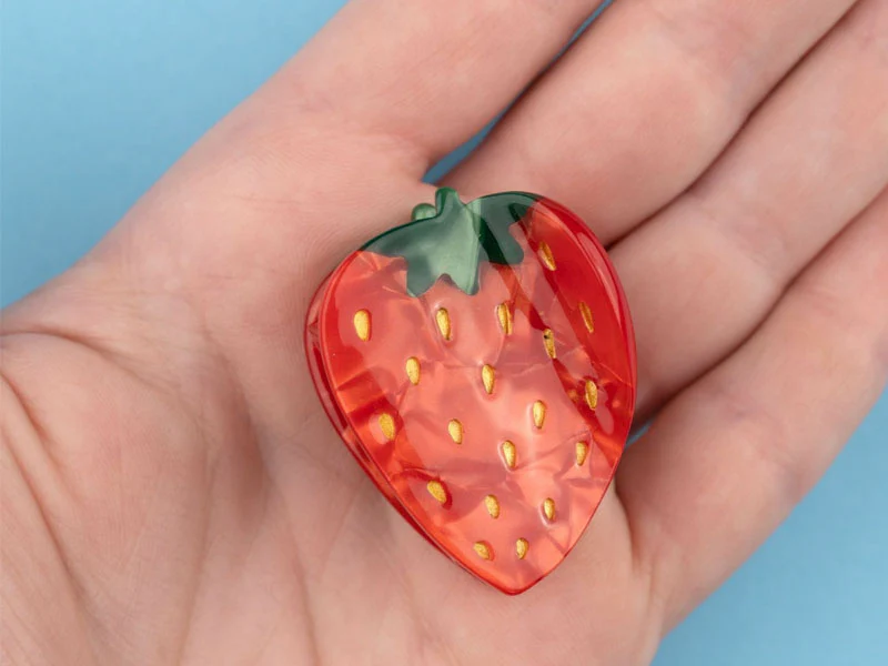 Pince à cheveux - Fraise - Image 2