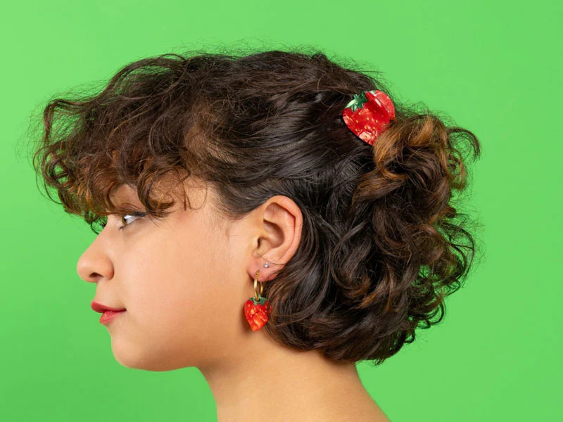 Pince à cheveux - Fraise - Image 7