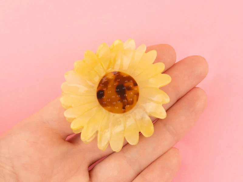 Pince à cheveux - Tournesol - Image 4