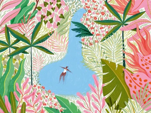 Puzzle Piscine Naturelle 500 pièces – Pieces & Peace - Image 2