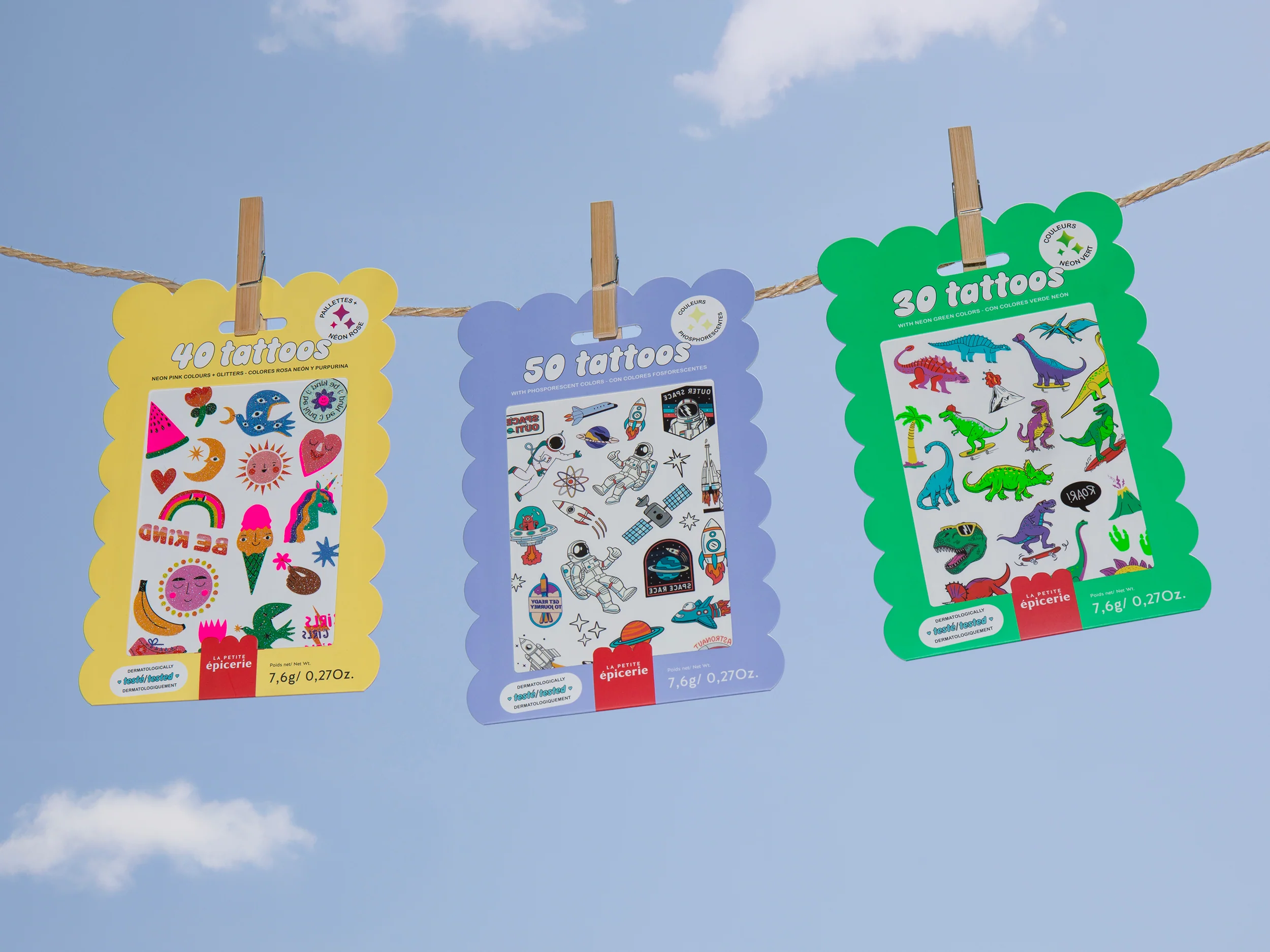Pochette de 30 Tattoos - Dino Crush - Image 3