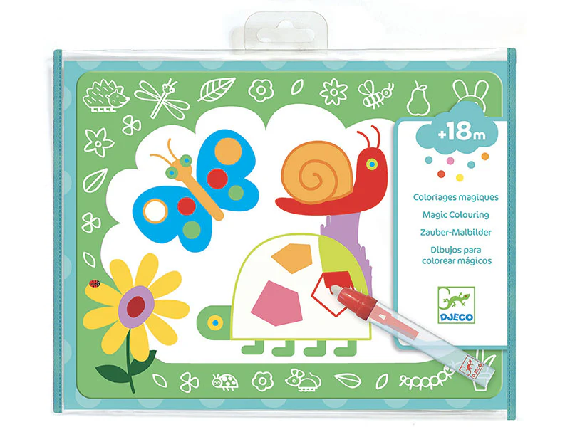 Pochette de coloriage des petits - coloriage magique - Gribouille magique