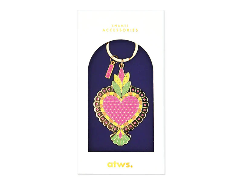 Porte-clés en émail Sacré-coeur - ATWS - Image 2