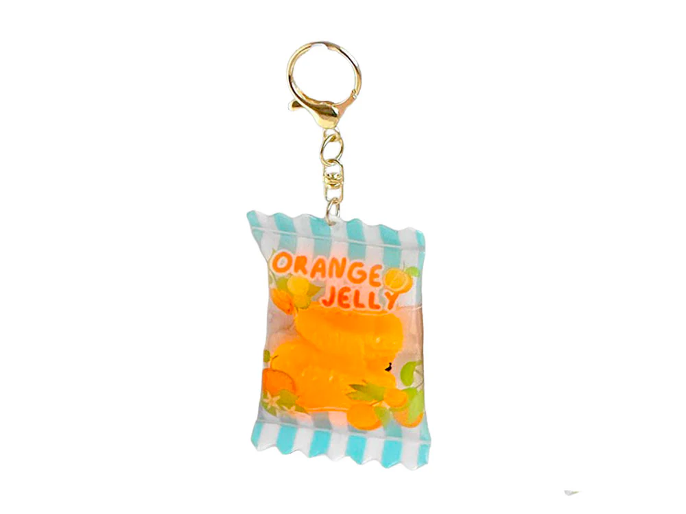 Porte-clés Jelly fruit Kawaii Surprise (modèle aléatoire) - Image 3